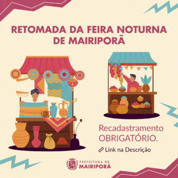 RETOMADA DA FEIRA NOTURNA DE MAIRIPORÃ