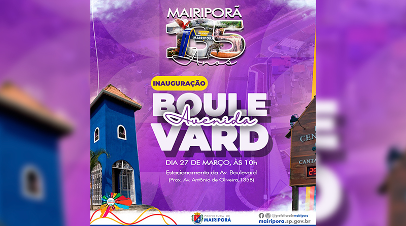 Prefeitura inaugura nova Avenida Boulevard no dia do aniversário da cidade